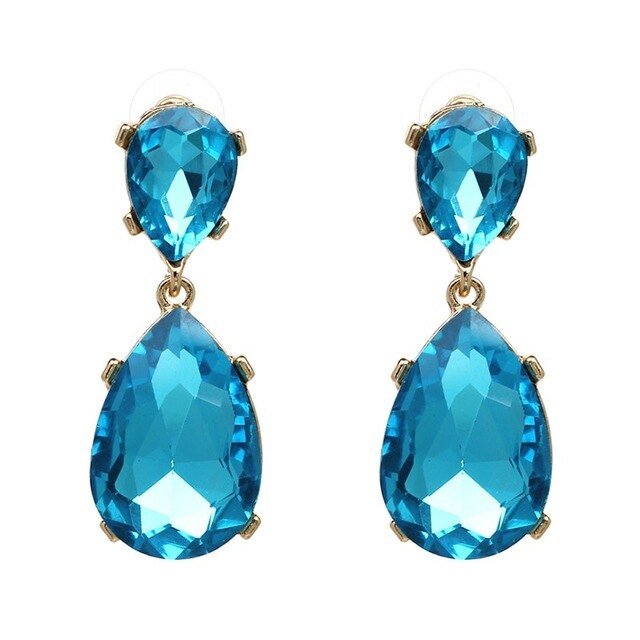 Boucles D'oreilles Vintage - Style Rétro Années 60/70 - Occasion En Bon état